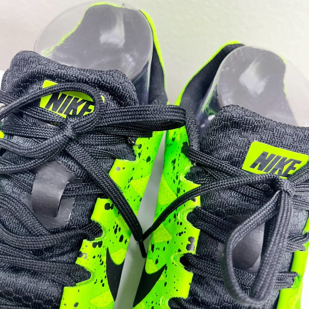 NEW Nike Zoom Rival S 9 Electric Green Track Spikes Unisex Shoes - Picture 4 of 7